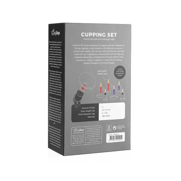 Easytoys - cup set - vacuümpomp - 6-delig