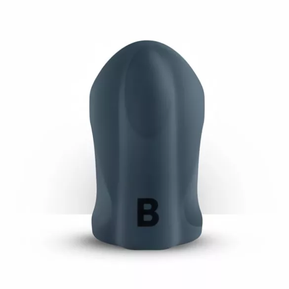 Boners - oplaadbare vibrerende open masturbator - grijs