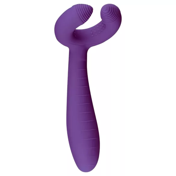 Easytoys Couple - oplaadbare waterproof koppel vibrator - paars