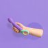 PMV20 Base Wand - oplaadbare paarse massage vibrator