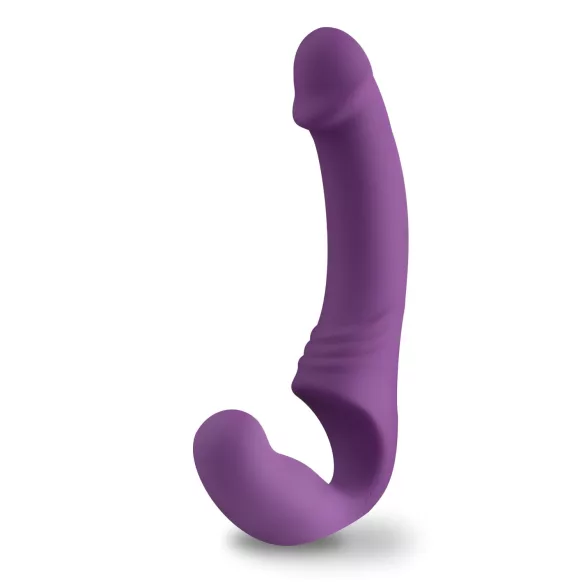 Easytoys - oplaadbare strapless vibrator - zonder harnas - paars