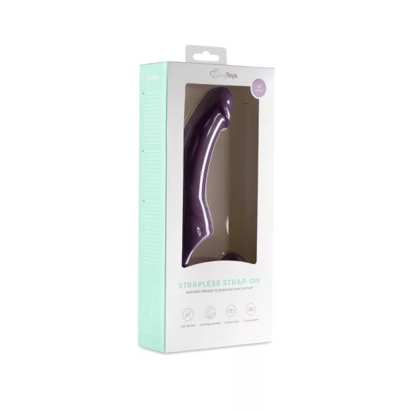 Easytoys - oplaadbare strapless vibrator - zonder harnas - paars