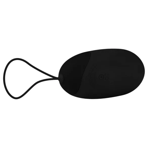 EasyToys - draagbaar, oplaadbaar, waterdicht vibratie-ei met afstandsbediening (zwart)