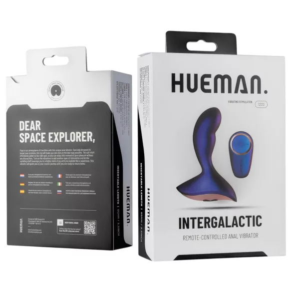 Hueman Intergalactic - anaal vibrator - paars
