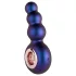 Hueman Outer Space - oplaadbare anaal vibrator met kralen - paars