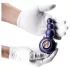 Hueman Outer Space - oplaadbare anaal vibrator met kralen - paars