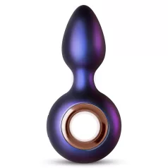   Hueman Deep Space - oplaadbare anaal vibrator - siliconen - paars
