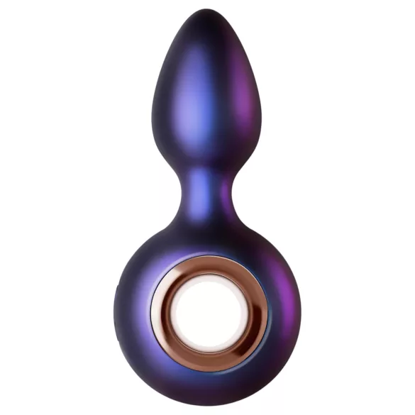 Hueman Deep Space - oplaadbare anaal vibrator - siliconen - paars