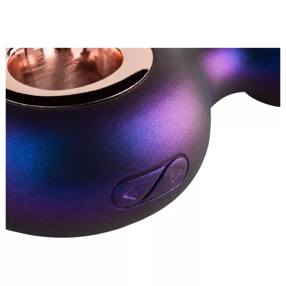 Hueman Deep Space - oplaadbare anaal vibrator - siliconen - paars