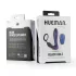 Hueman Black Hole - anale vibrator met afstandsbediening en penisring - paars