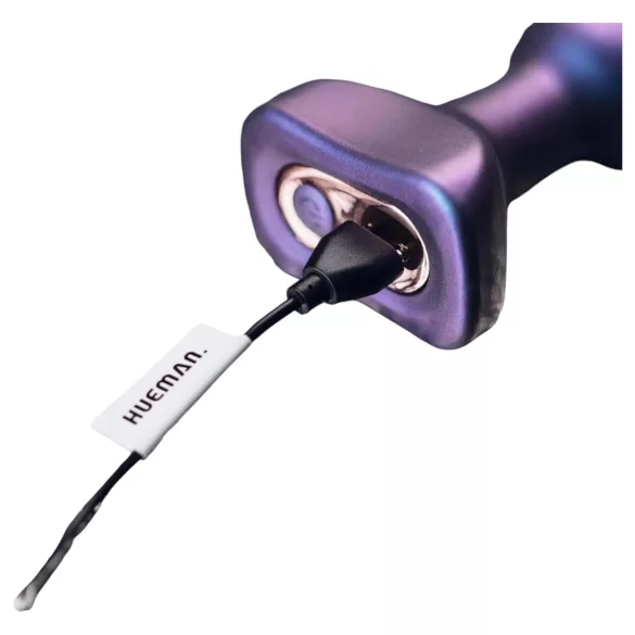 Hueman Space Inveder - oplaadbare anale vibrator (paars)