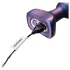 Hueman Space Inveder - oplaadbare anale vibrator (paars)