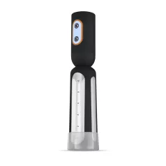   CRUIZR CS08 - automatische penispomp - oplaadbaar - zwart/transparant