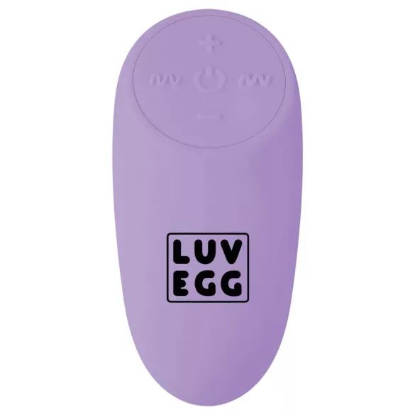 LUV EGG XL - draagbaar accu-aangedreven, draadloos vibrerend ei (paars)