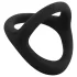 Easytoys Desire Ring - penis- en balzacring - flexibel - zwart