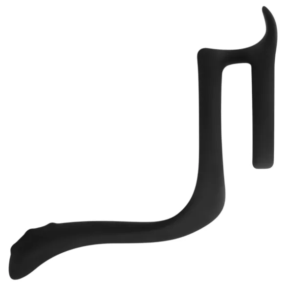 Easytoys - Penis- en balzakring - flexibel - zwart