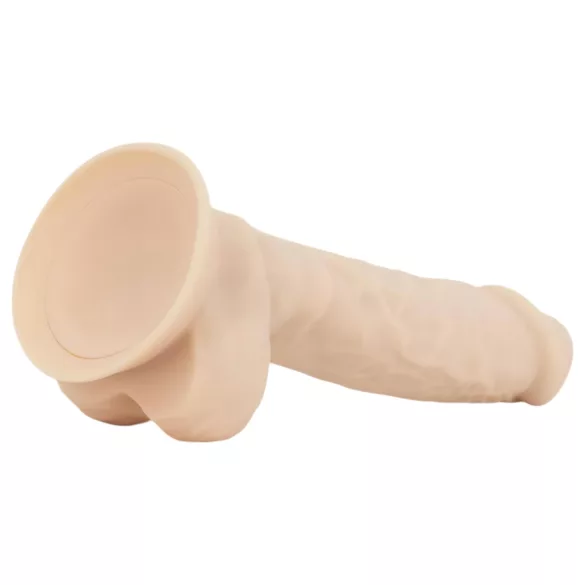 Real Fantasy Ashton - dildo met ballen - realistisch - 20,5cm - huidkleur