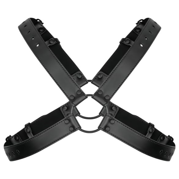 Bedroom Fantasies Lionel - lingerie top - transparant zwart - S-XL