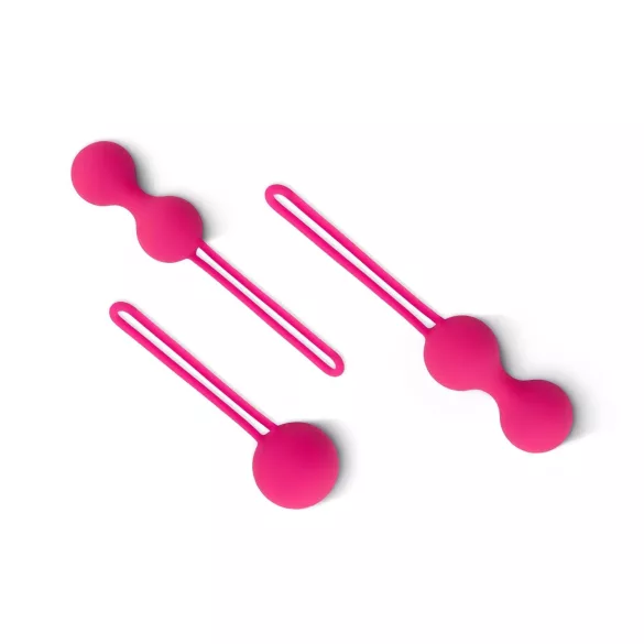 Easytoys - geisha ballen set - 3-delig - roze
