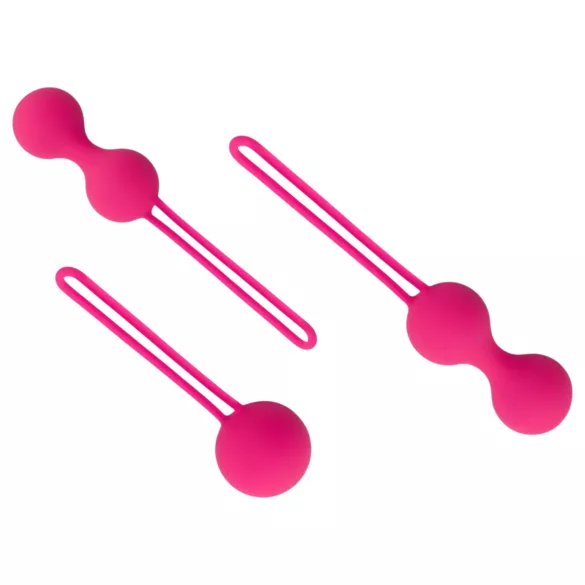Easytoys - geisha ballen set - 3-delig - roze