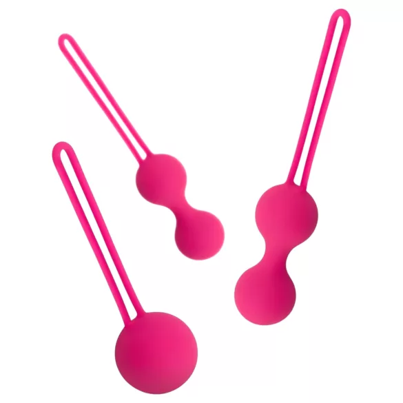 Easytoys - geisha ballen set - 3-delig - roze