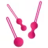 Easytoys - geisha ballen set - 3-delig - roze