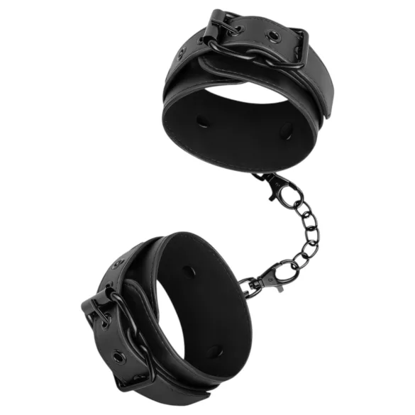 Bedroom Fantasies - polsboeien met ketting - zwart