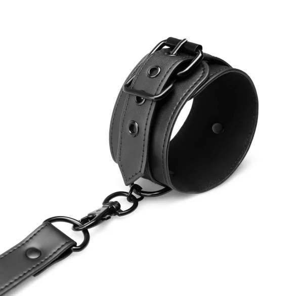 Bedroom Fantasies - bondage boeien set - pols- en enkelboeien - zwart