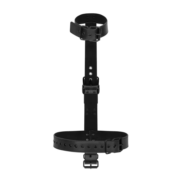 Bedroom Fantasies - BDSM bondage set met halsband en boeien - zwart
