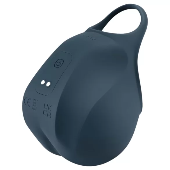 Boners - oplaadbare teelbal‑stimulerende masturbator (blauw)