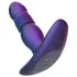 Hueman Supernova - stotende anaal vibrator - siliconen - paars