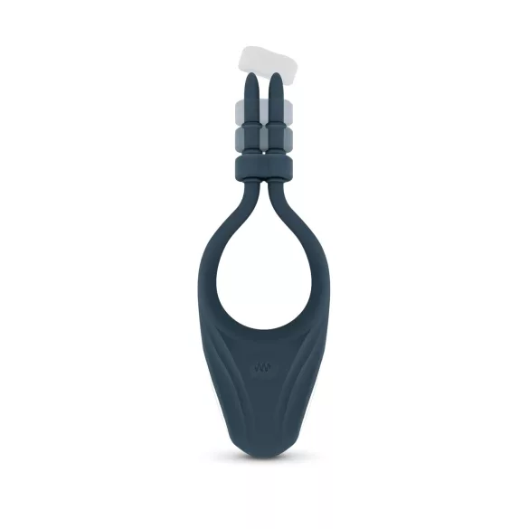 Boners - vibrerende verstelbare penisring - siliconen - blauw