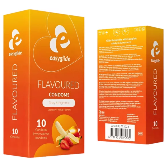 EasyGlide - condooms met fruitsmaak - 10 stuks