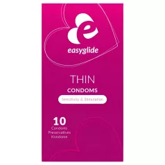 EasyGlide - ultra dun condoom - transparant - 10 stuks
