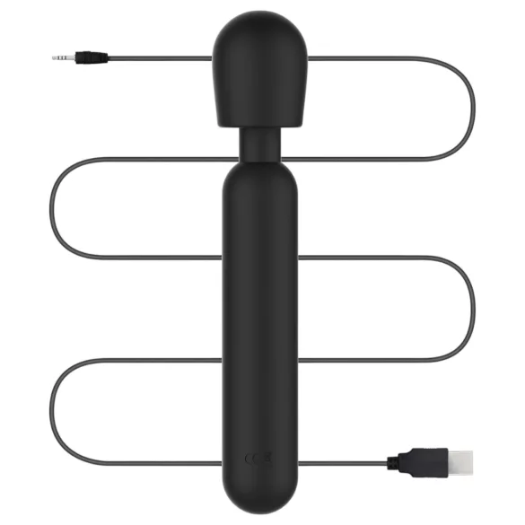 BLAQ - vibrator massager digitaal - zwart
