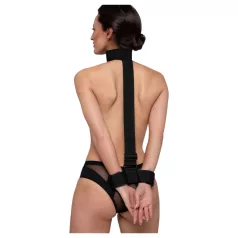   Bedroom Fantasies - bondage set halsband en boeien - zacht - zwart