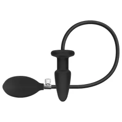 EasyToys - opblaasbare buttplug - zwart