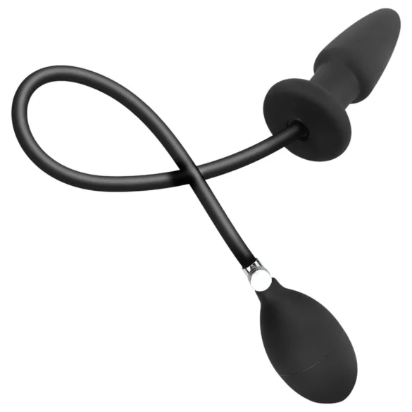 EasyToys - opblaasbare buttplug - zwart