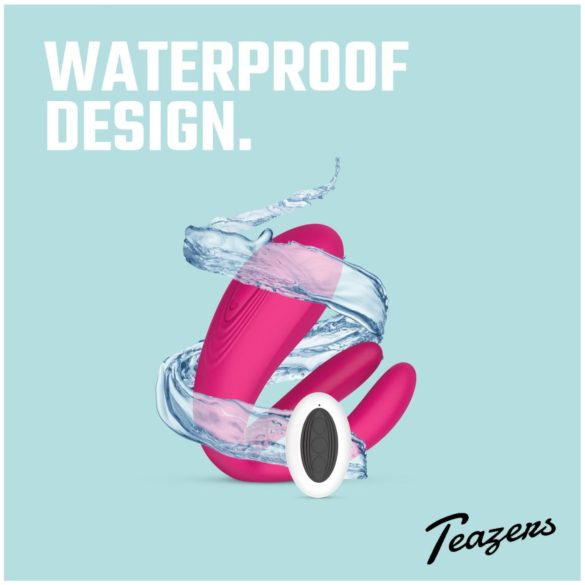 Teazers - duo vibrator - 3 motoren - siliconen roze