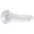 EasyToys - dildo - transparant gel - 18 cm