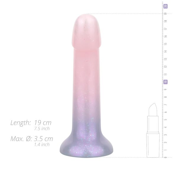 EasyToys Mermaid - dildo met glitters - 19cm - roze