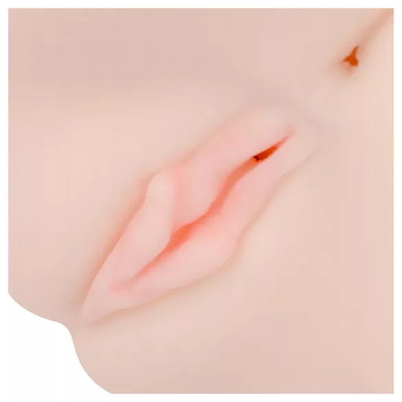 FWB - Masturbator vagina en anus - Vibrerend - Realistisch - Huidkleur