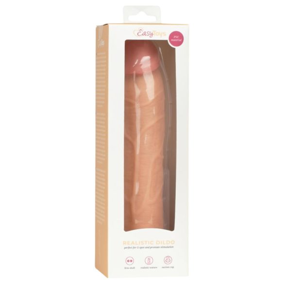 Easytoys - realistische dildo - 22,5 cm - huidkleur