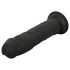 Easytoys - realistische dildo - 22,5 cm - zwart