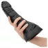 BUTTR Black Hawk - realistische anale dildo - zwart