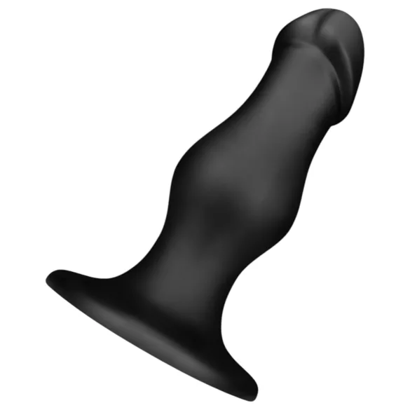 BUTTR FIM-92 - anaal dildo met zuignap - zwart