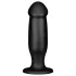 BUTTR AH-1 - anaal dildo met zuignap - zwart