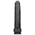 BUTTR Operation Dingo - gigantische realistische dildo - 43 cm (zwart)