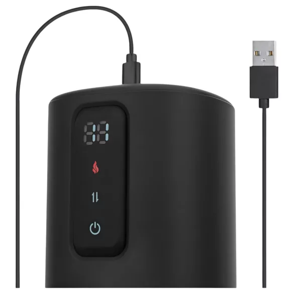 CRUIZR CX11 - verwarmende, strakke masturbator - zwart