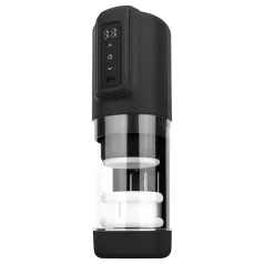   CRUIZR CX10 - automatische draaiende en op-en-neer masturbator - zwart